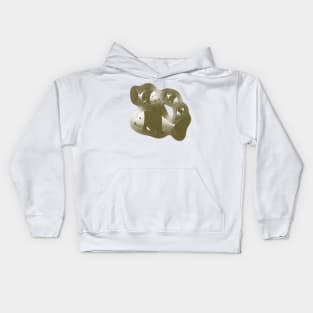 4 Fishes In Sepia Kids Hoodie